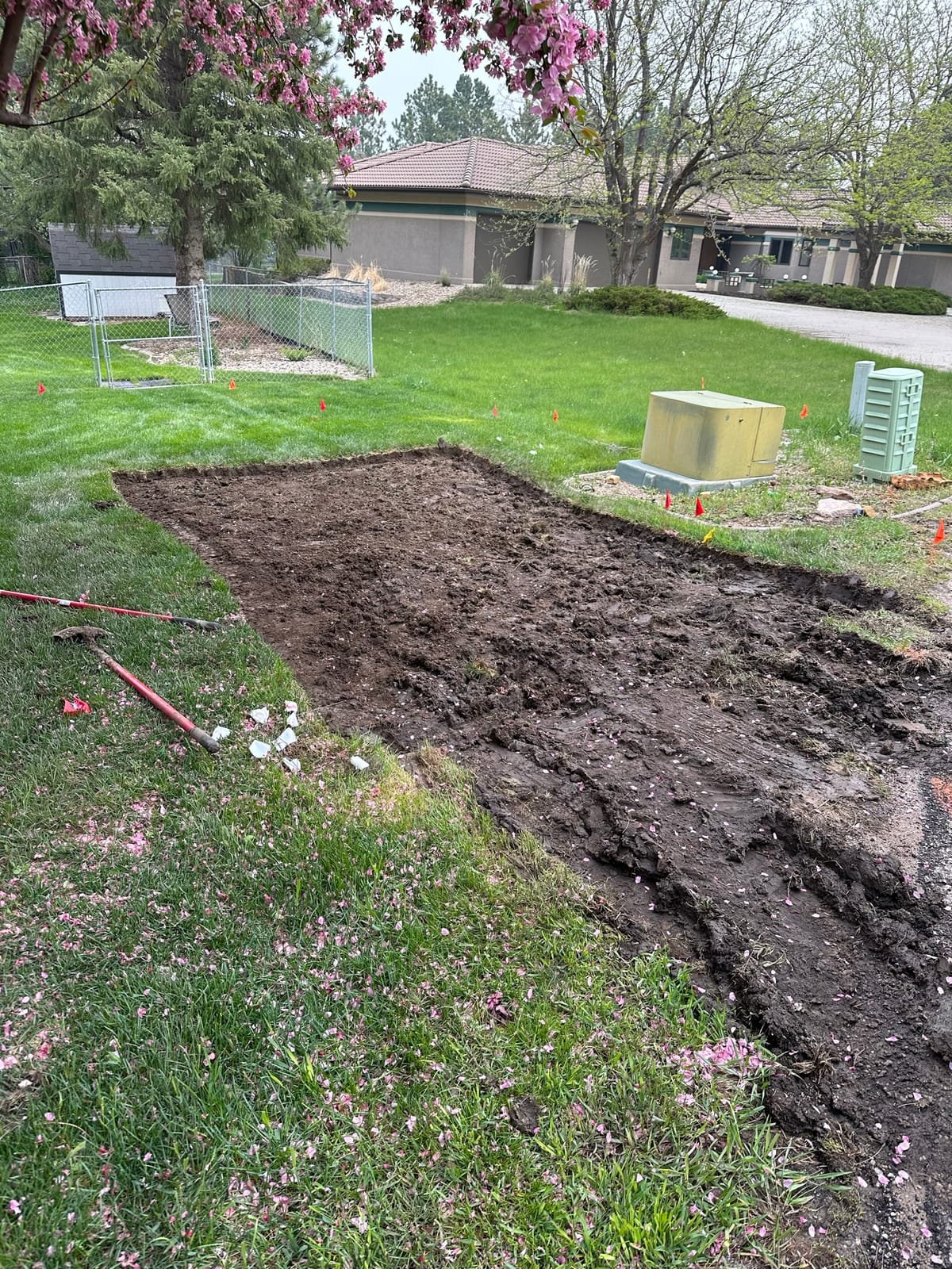 Gravel Parking Pad — Merkle Werks landscaping project